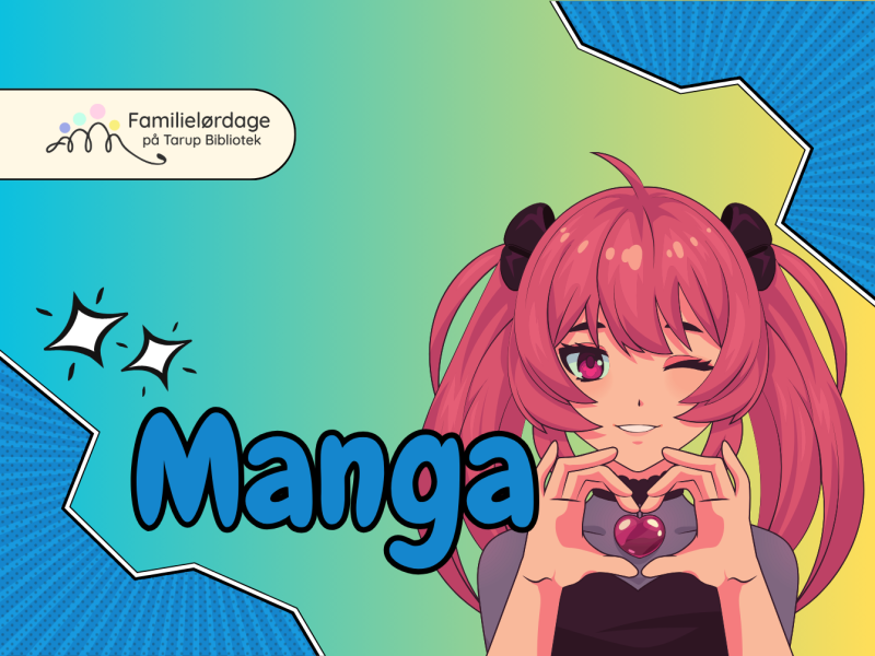 Manga på Tarup Bibliotek